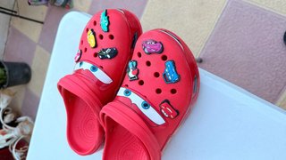Crocs Cars Rojos Talla X