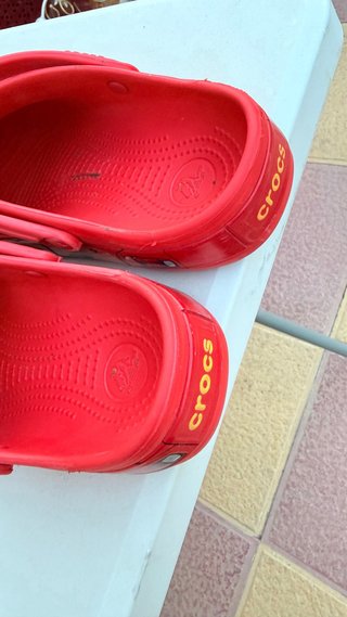 Crocs Cars Rojos Talla X