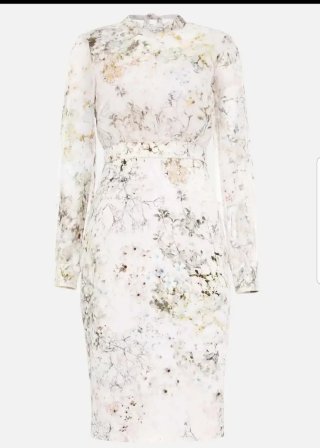 Vestido Phase Eight floral multicolor.