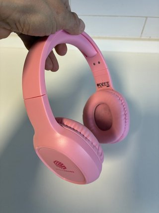 Auriculares Bluetooth Music Sound Rosa