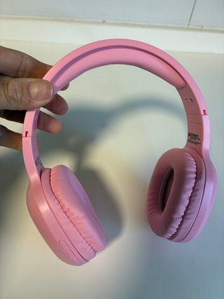Auriculares Bluetooth Music Sound Rosa