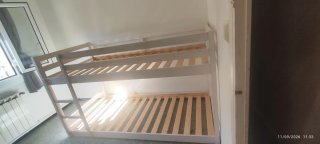 Litera infantil blanca
