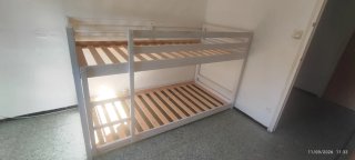 Litera infantil blanca