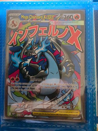 Carta Pokémon Mega Charizard X EX