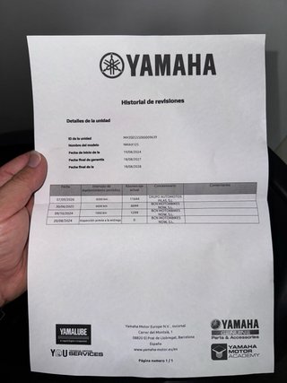 Yamaha NMAX 125 Gris