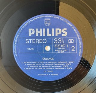 Le Orme - Collage Vinile