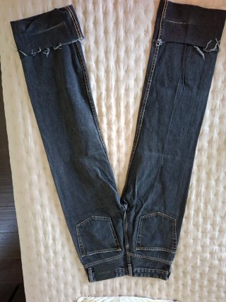 Pantalón vaquero negro PULL&BEAR T34