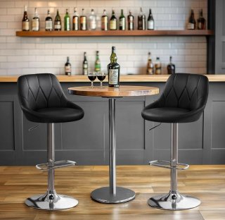 Taburete Cocina/Bar Negro