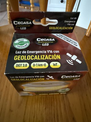 Baliza V16 geolocalización DGT