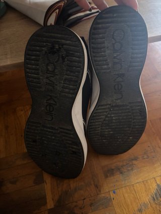 Zapatillas Calvin Klein Negras y Blancas
