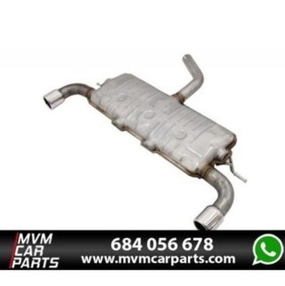 Sistema de Escape + Difusor look GTI para VW Golf