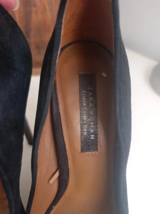 Zapatos de tacón negros Zara
