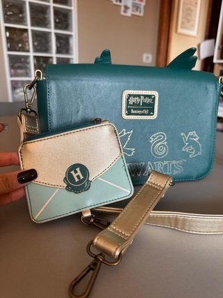 Borsa Loungefly Hogwarts tracolla portamonete