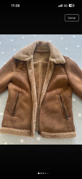 Cazadora MNG Marrón Talla L