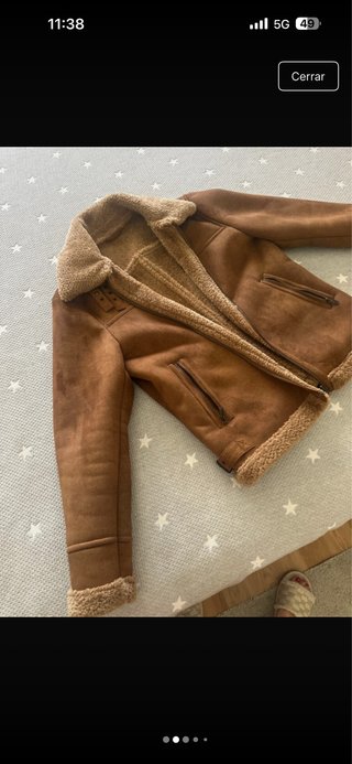 Cazadora MNG Marrón Talla L