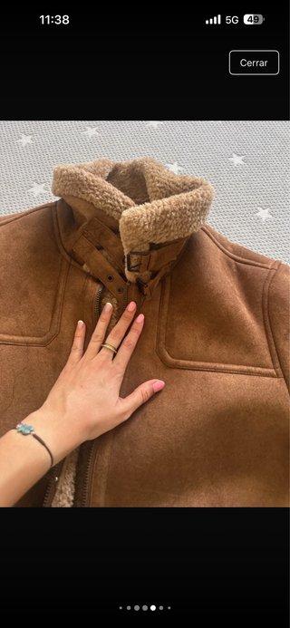 Cazadora MNG Marrón Talla L