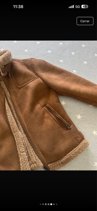 Cazadora MNG Marrón Talla L