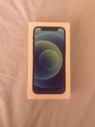 Caja iPhone 12 Mini Azul