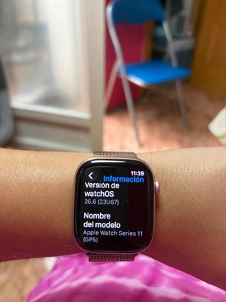 Apple Watch Rosa Serie 11 GPS 46mm CON GARANTÍA!