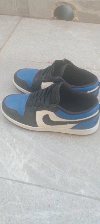 Zapatillas Jordan Hombre Azul y Blanco