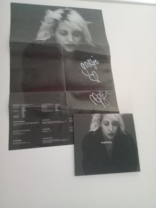 Poster Malika Ayane autografato + CD
