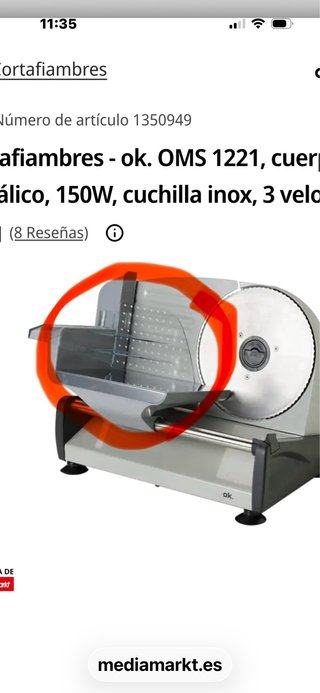 Cortafiambres OK.