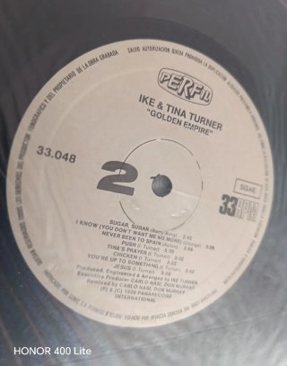 Ike & Tina Turner Golden Empire LP