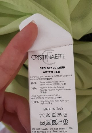 Abito Cristinaeffe Jen Tg. 44 Made in Italy