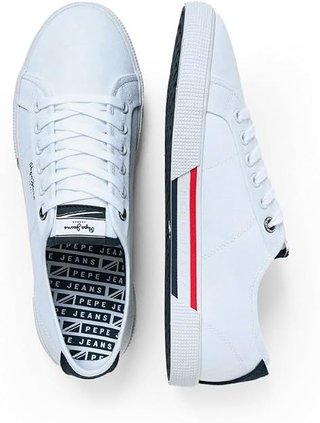 Pepe Jeans Zapatillas Básicas Brady Blanco 41