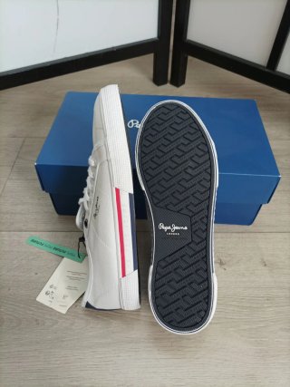 Pepe Jeans Zapatillas Básicas Brady Blanco 41