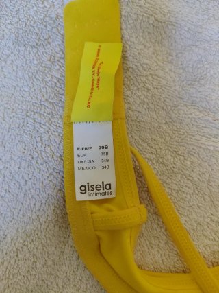 Conjunto Maya Abeja Sujetador y Tanga