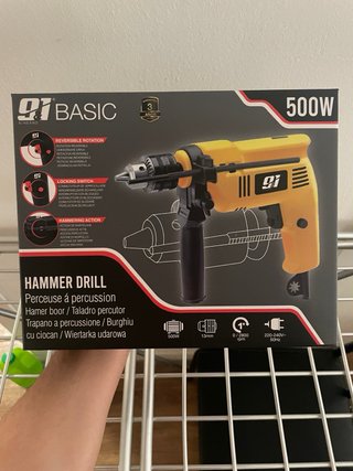 Taladro Percutor 500W 13mm