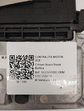 Centralita motor uce citroen 0261206214 xsara 1346
