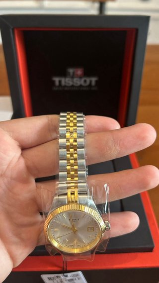 Tissot Ballade Oro Plata 34mm
