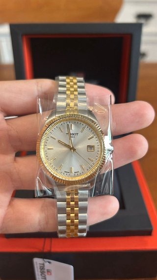 Tissot Ballade Oro Plata 34mm