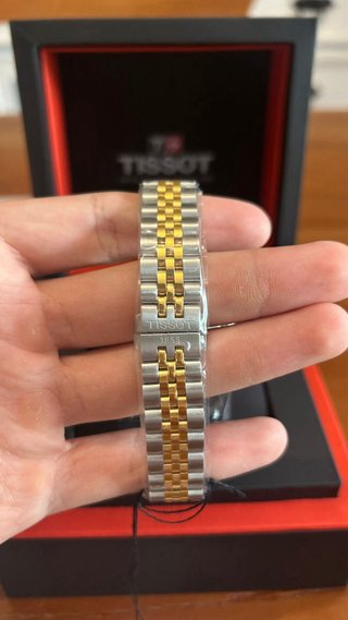Tissot Ballade Oro Plata 34mm