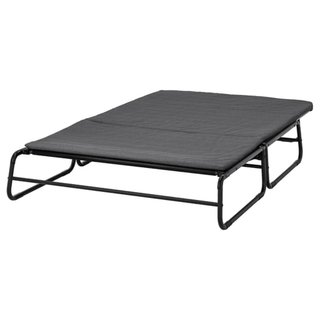 Sofá Cama IKEA Gris y Negro
