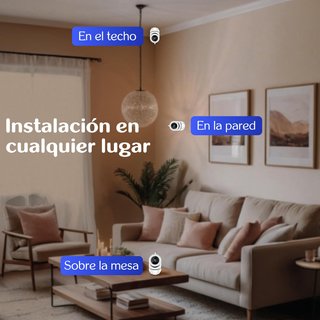 3 Cámaras WiFi 1080p Full HD 360° - NUEVAS