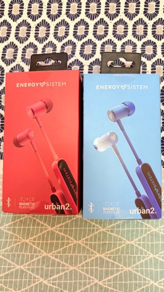 Auriculares Energy Sistem Urban 2 Rojo y Azul