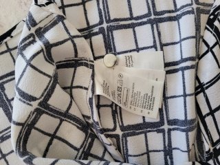 Blusa H&M Cuadros