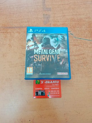 JUEGO PS4 METAL GEAR SURVIVE