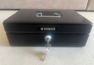 Caja metálica Esselte con llave
