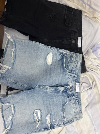 Pantalones cortos vaqueros Bershka (2 unidades)