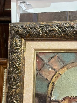 ORIGINAL ÓLEO COSTUMBRISTA