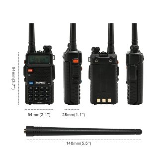 BAOFENG GT-5R-E Walkie Talkie Dual Band