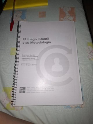 El juego infantil y su metodología
