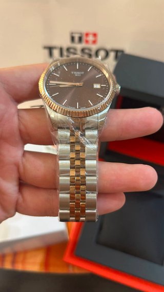 Tissot Ballade Oro Rosa Chocolate 40mm