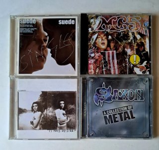 CDs Suede MC5 PJ Harvey Saxon