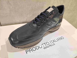 Scarpe  Uomo Pelle blu classiche sportive 39 a 46