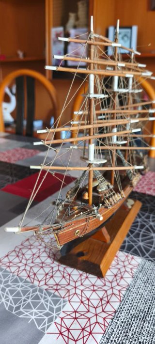 Maqueta Barco Velero Madera